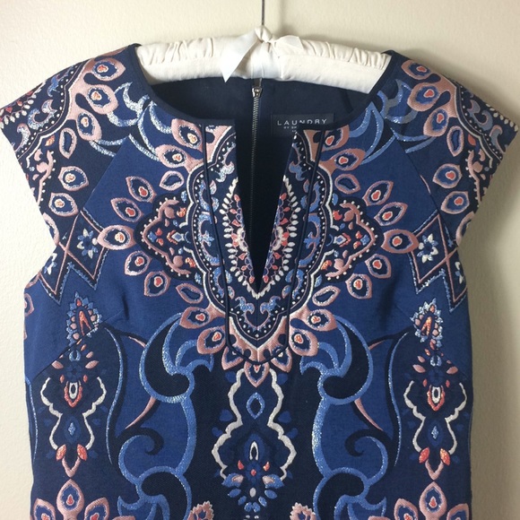 Laundry Ink Blot Sheath Dress - Picture 2 of 6